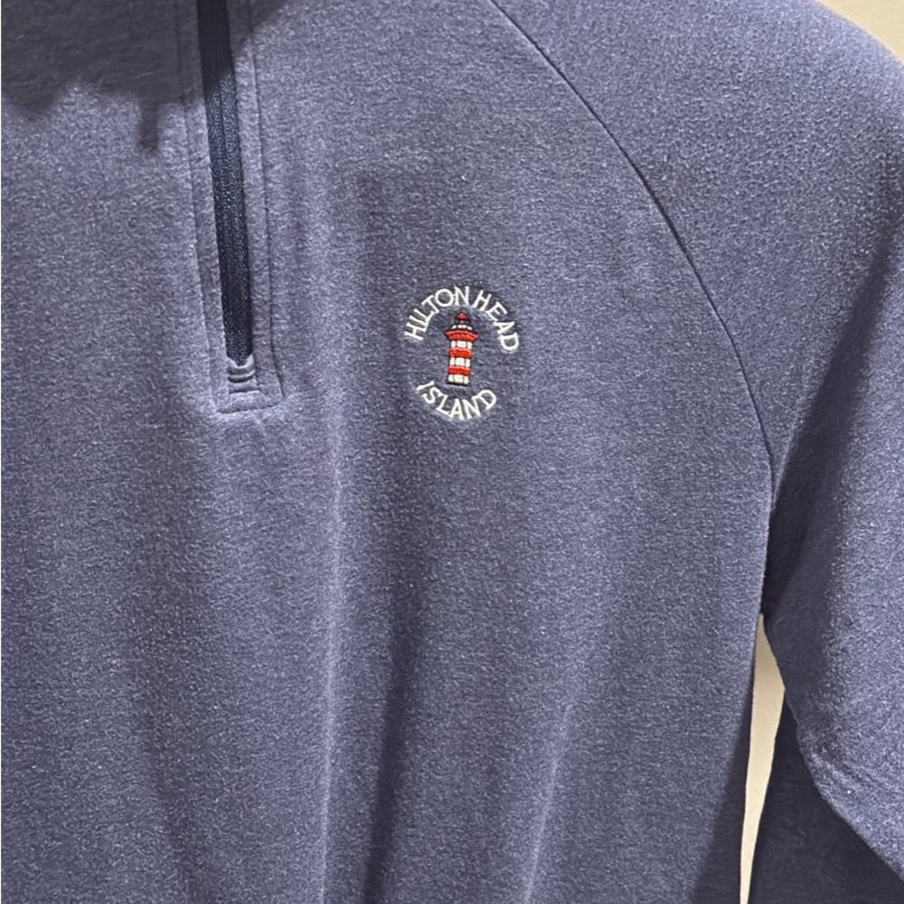 Hilton Head Island Blue Quarter-Zip Pullover